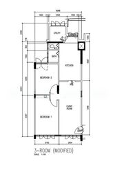 Blk 12 MARSILING LANE (Woodlands), HDB 3 Rooms #574034921